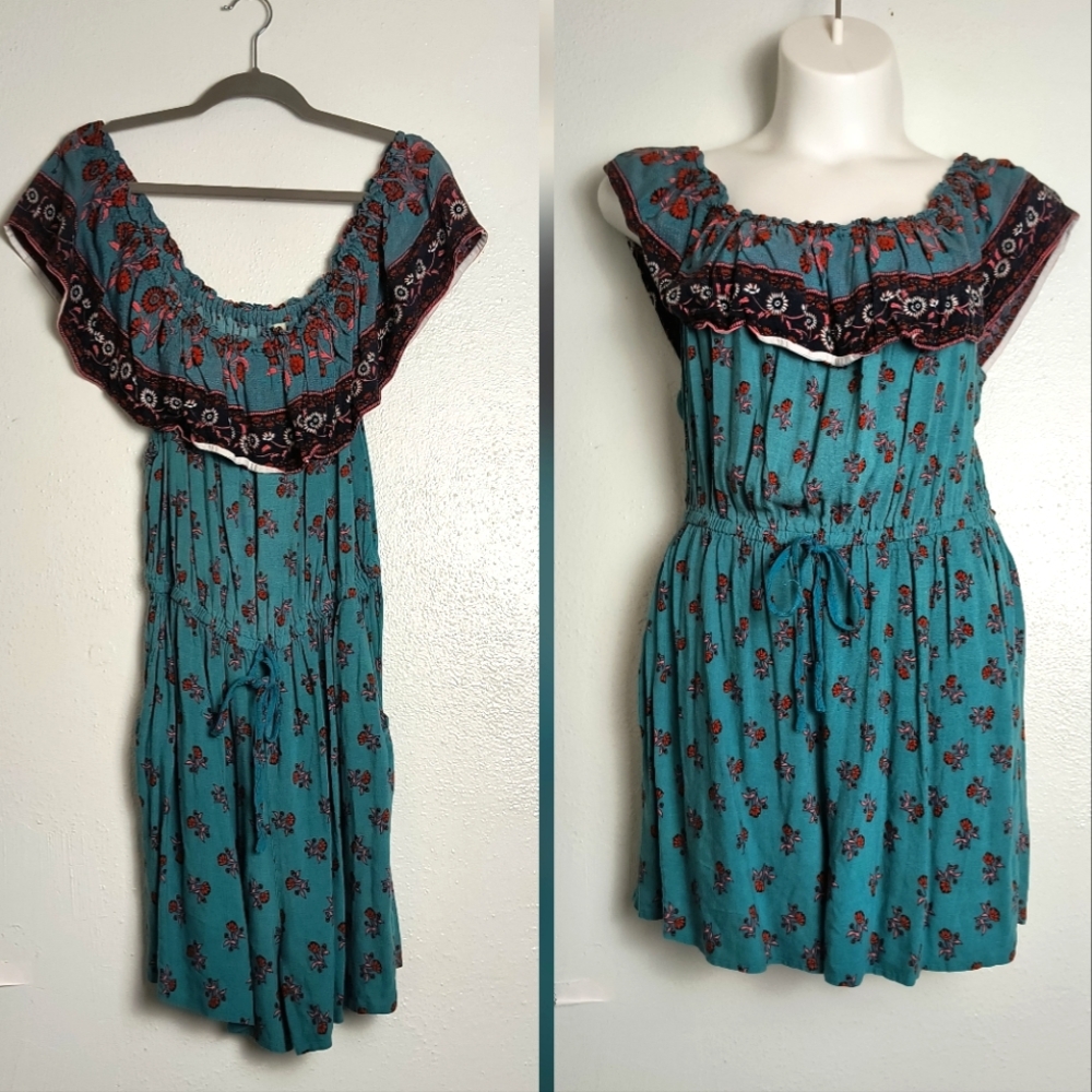I Live 4 Truth 2X Off The Shoulder Romper